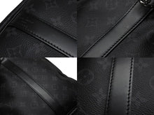 画像をギャラリービューアに読み込む, 新品同様 LOUIS VUITTON ルイヴィトン キーポル バンドリエール55 ボストンバッグ M40605 モノグラムエクリプス 中古 4b009540