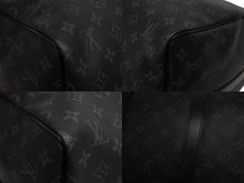 画像をギャラリービューアに読み込む, 新品同様 LOUIS VUITTON ルイヴィトン キーポル バンドリエール55 ボストンバッグ M40605 モノグラムエクリプス 中古 4b009540