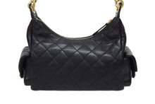 画像をギャラリービューアに読み込む, 新品同様 CHANEL シャネル ホーボー チェーンワンショルダーバッグ AS5339 ランダム番台 ココマーク ラムスキン マルチポケット 中古 4b009541