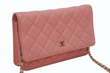 画像をギャラリービューアに読み込む, 極美品 CHANEL シャネル クラシック マトラッセ チェーンウォレット ショルダーバッグ ランダム番台 キャビアスキン ブラック 中古 4b009542