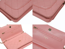 画像をギャラリービューアに読み込む, 極美品 CHANEL シャネル クラシック マトラッセ チェーンウォレット ショルダーバッグ ランダム番台 キャビアスキン ブラック 中古 4b009542