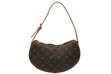 画像をギャラリービューアに読み込む, LOUIS VUITTON ルイヴィトン ワンショルダーバッグ ポシェットクロワッサン M51510 PVC ブラウン 美品 中古 4b009544