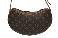画像をギャラリービューアに読み込む, LOUIS VUITTON ルイヴィトン ワンショルダーバッグ ポシェットクロワッサン M51510 PVC ブラウン 美品 中古 4b009544