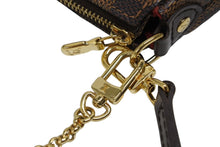 画像をギャラリービューアに読み込む, 極美品 LOUIS VUITTON ルイヴィトン エヴァ ショルダーバッグ N55213 ダミエ エベヌ ブラウン ゴールド金具 中古 4b009545