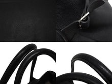 Load image into Gallery viewer, THE ROW ザロウ マルゴー15 ハンドバッグ ブラック レザー シルバー金具 美品 中古 4b009547