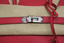 画像をギャラリービューアに読み込む, 新品未使用 HERMES エルメス ハンドバッグ K刻印 バーキン25 ヴォースイフト フランボワーズ シルバー金具 中古 4b009549