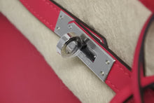 画像をギャラリービューアに読み込む, 新品未使用 HERMES エルメス ハンドバッグ K刻印 バーキン25 ヴォースイフト フランボワーズ シルバー金具 中古 4b009549