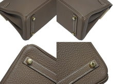 画像をギャラリービューアに読み込む, 新品同様 HERMES エルメス バーキン25 トゴ ハンドバッグ U刻印 エトゥープ ゴールド金具 中古 4b009550