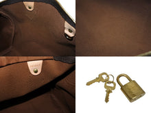 画像をギャラリービューアに読み込む, 極美品 LOUISVUITTON ルイヴィトン スピーディ35 ハンドバッグ M41526 モノグラムキャンバス ゴールド金具 ブラウン 中古 4b009552