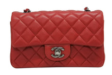 画像をギャラリービューアに読み込む, 極美品 CHANEL シャネル ミニマトラッセ20 Sフラップ Sチェーンショルダーバッグ 19番台 ココマーク キャビアスキン レッド 中古 4b009555