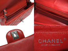 画像をギャラリービューアに読み込む, 極美品 CHANEL シャネル ミニマトラッセ20 Sフラップ Sチェーンショルダーバッグ 19番台 ココマーク キャビアスキン レッド 中古 4b009555