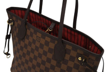 画像をギャラリービューアに読み込む, 新品未使用 LOUIS VUITTON ルイ ヴィトン トートバッグ 新型 ネヴァーフルPM N40600 ダミエエベヌキャンバス ブラウン 中古 4b009558