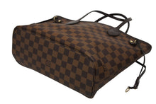 画像をギャラリービューアに読み込む, 新品未使用 LOUIS VUITTON ルイ ヴィトン トートバッグ 新型 ネヴァーフルPM N40600 ダミエエベヌキャンバス ブラウン 中古 4b009558