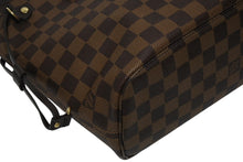 画像をギャラリービューアに読み込む, 新品未使用 LOUIS VUITTON ルイ ヴィトン トートバッグ 新型 ネヴァーフルPM N40600 ダミエエベヌキャンバス ブラウン 中古 4b009558