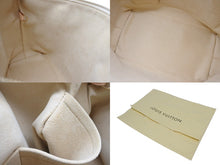 画像をギャラリービューアに読み込む, 極美品 LOUIS VUITTON ルイヴィトン サレヤPM トートバッグ N51186 ダミエ アズール グレー ホワイト PVC レザー ゴールド金具 中古 4b009563