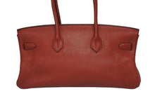 画像をギャラリービューアに読み込む, 極美品 ゴルチェ期 HERMES エルメス ショルダーバーキン トリヨンクレマンス レッド □M刻印 ショルダーバッグ 中古 4b009564