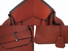 画像をギャラリービューアに読み込む, 極美品 ゴルチェ期 HERMES エルメス ショルダーバーキン トリヨンクレマンス レッド □M刻印 ショルダーバッグ 中古 4b009564