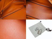 画像をギャラリービューアに読み込む, 極美品 ゴルチェ期 HERMES エルメス ショルダーバーキン オレンジ トリヨンクレマンス ◻︎M刻 シルバー金具 中古 4b009565