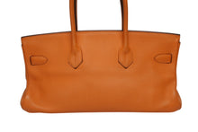 画像をギャラリービューアに読み込む, 極美品 ゴルチェ期 HERMES エルメス ショルダーバーキン オレンジ トリヨンクレマンス ◻︎M刻 シルバー金具 中古 4b009565