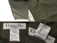 画像をギャラリービューアに読み込む, Christian Dior クリスチャンディオール ノースリーブジャケット 3P12022040 サイズ38 ラインストーン カーキ ガリアーノ期 美品 中古 4b009568