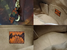 画像をギャラリービューアに読み込む, 極美品 LOUIS VUITTON ルイヴィトン モノグラム リチャードプリンス ジョークス マンクレイジー ハンドバッグ M95737 ルージュ ゴールド金具 中古 4b009570