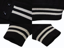 画像をギャラリービューアに読み込む, SAINT LAURENT PARIS サンローランパリ テディジャケット スタジャン 354718 ブラックレザー サイズ48 美品 中古 4b009572