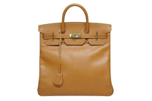 画像をギャラリービューアに読み込む, 極美品 HERMES エルメス オータクロア40 ハンドバッグ アルデンヌ ナチュラル ○Y刻印 ブロンズ金具 中古 4b009574
