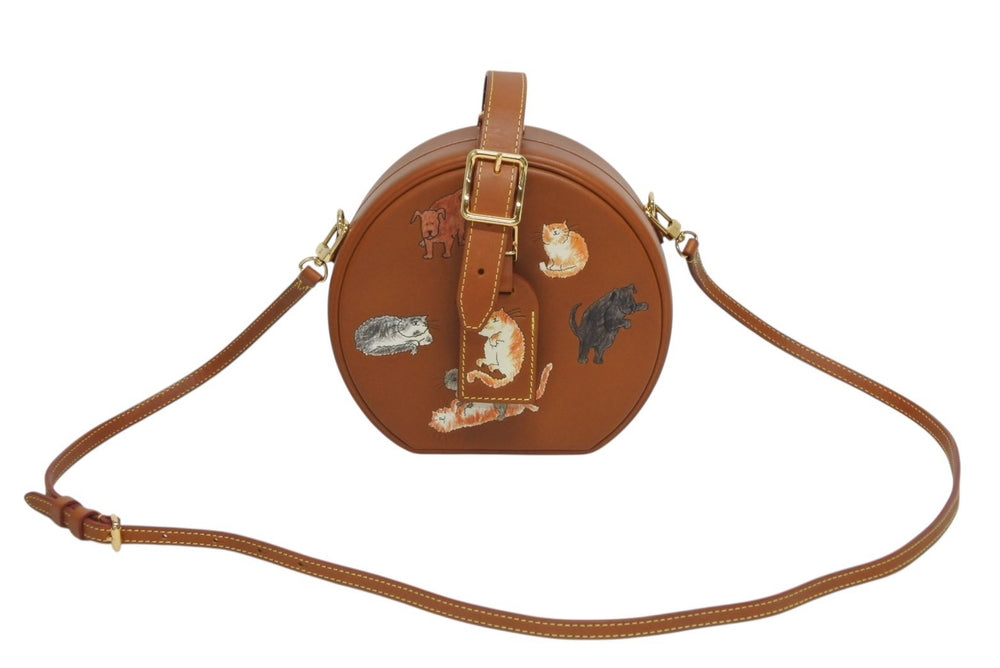 Very good condition LOUIS VUITTON Petite Boite Chapeau 2WAY bag M52972 Catgram Grace Coddington Used 4b009577