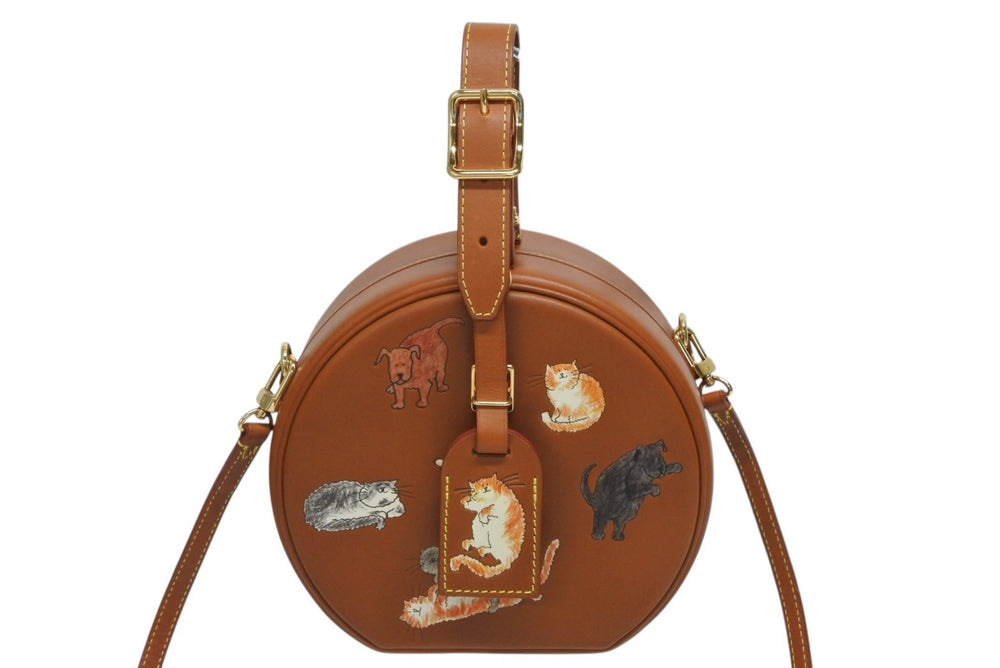 Very good condition LOUIS VUITTON Petite Boite Chapeau 2WAY bag M52972 Catgram Grace Coddington Used 4b009577