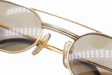 画像をギャラリービューアに読み込む, 極美品 CARTIER カルティエ サングラス アイウェア サイズ55◻︎20 140 メタル ゴールド 中古 4b009579