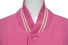 画像をギャラリービューアに読み込む, SAINT LAURENT PARIS サンローランパリ テディジャケット スタジャン 354718 ピンク サイズ42 美品 中古 4b009584