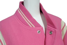 画像をギャラリービューアに読み込む, SAINT LAURENT PARIS サンローランパリ テディジャケット スタジャン 354718 ピンク サイズ42 美品 中古 4b009584