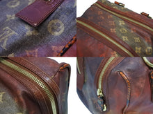 画像をギャラリービューアに読み込む, 極美品 LOUIS VUITTON ルイヴィトン リチャードプリンス ジョークス マンクレイジー ハンドバッグ M95737 ルージュ ゴールド金具 中古 4b0095850