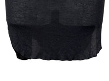 画像をギャラリービューアに読み込む, ANN DEMEULEMEESTER アン ドゥムルメステール タンクトップ ノースリーブ サイズ34 プリント ブラック ホワイト 美品 中古 4b009587