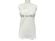 画像をギャラリービューアに読み込む, ANN DEMEULEMEESTER アン ドゥムルメステール タンクトップ ノースリーブ サイズ34 プリント ブラック ホワイト 美品 中古 4b009589