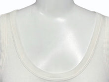 画像をギャラリービューアに読み込む, ANN DEMEULEMEESTER アン ドゥムルメステール タンクトップ ノースリーブ サイズ34 プリント ブラック ホワイト 美品 中古 4b009590