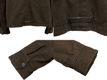 画像をギャラリービューアに読み込む, CHROME HEARTS クロムハーツ CHERRY BOMB チェリーボム ミリタリージャケット サイズM クロスボール カーキ 美品 中古 4b009591