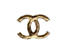 Load image into Gallery viewer, 極美品 CHANEL シャネル ココマーク ピアス 両耳 アクセサリー 07A刻印 5.2g GP マットゴールド 中古 4b009600