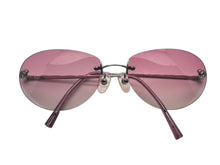 画像をギャラリービューアに読み込む, 極美品 CHANEL シャネル リムレス サングラス アイウェア 4013 c.124/58 サイズ59◻︎16 130 ココマーク ピンク 中古 4b009609