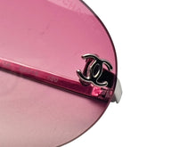 画像をギャラリービューアに読み込む, 極美品 CHANEL シャネル リムレス サングラス アイウェア 4013 c.124/58 サイズ59◻︎16 130 ココマーク ピンク 中古 4b009609