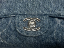 画像をギャラリービューアに読み込む, 極美品 CHANEL シャネル ミニマトラッセ16 Sフラップ Sチェーンショルダーバッグ 30番台 デニム ココマーク シルバー金具 中古 4b009614