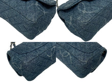 画像をギャラリービューアに読み込む, 極美品 CHANEL シャネル ミニマトラッセ16 Sフラップ Sチェーンショルダーバッグ 30番台 デニム ココマーク シルバー金具 中古 4b009614