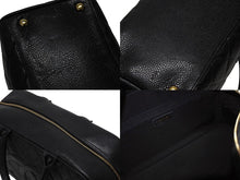 画像をギャラリービューアに読み込む, CHANEL シャネル ハンドバッグ ミニボストン A20997 8番台 キャビアスキン ココマーク ブラック ゴールド金具 美品 中古 4b009615