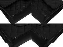 画像をギャラリービューアに読み込む, 極美品 CHANEL シャネル マトラッセ25 Wフラップ Wチェーンショルダーバッグ 14番台 キャビアスキン ココマーク ゴールド金具 中古 4b009617