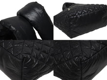 画像をギャラリービューアに読み込む, 極美品 CHANEL シャネル コココクーン スモールトート ハンドバッグ A48610 17番台 ココマーク ブラック シルバー金具 中古 4b009618