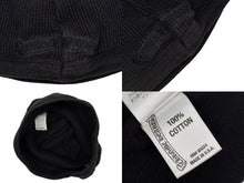 画像をギャラリービューアに読み込む, CHROME HEARTS クロムハーツ THERMAL BEANIE CAP サーマルニットキャップ ビーニー ヴァインダガー ブラック 刺繍 美品 中古 4b009626