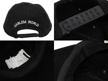画像をギャラリービューアに読み込む, Ma$e メイス VINTAGE ヴィンテージ 90's HARLEM WORLD スナップバックキャップ ONE SIZE HIP HOP ブラック 刺繍 美品 中古 4b009637