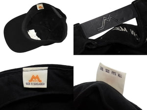 Ma$e Mace VINTAGE Vintage 90's HARLEM WORLD Snapback Cap ONE SIZE HIP HOP Black Embroidery Good Condition Used 4b009637
