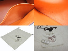 画像をギャラリービューアに読み込む, 極美品 HERMES エルメス バーキン25 ハンドバッグ □J刻印 ヴォーエプソン オレンジ シルバー金具 中古 4b009642