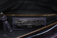 Load image into Gallery viewer, BALENCIAGA バレンシアガ ザ ファースト ハンドバッグ ショルダーバッグ パープル レザー 103208 アンティークゴールド金具 美品 中古 4b012487